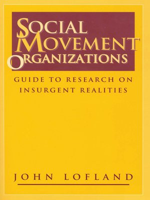 cover image of Social Movement Organizations
